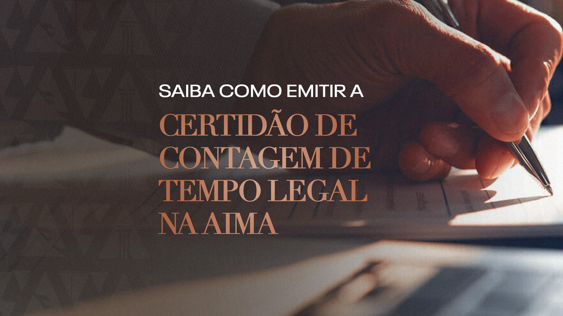 Certidão de contagem de tempo da AIMA ! Blog ABBSA