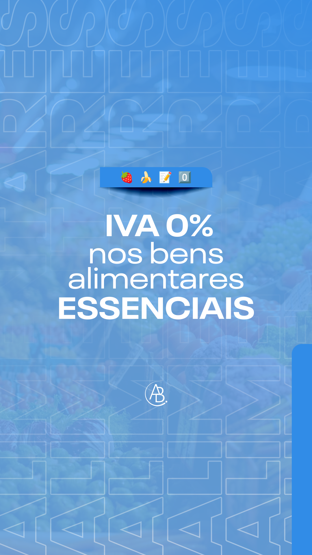 Redução do IVA em produtos básicos alimentares ! Blog ABBSA